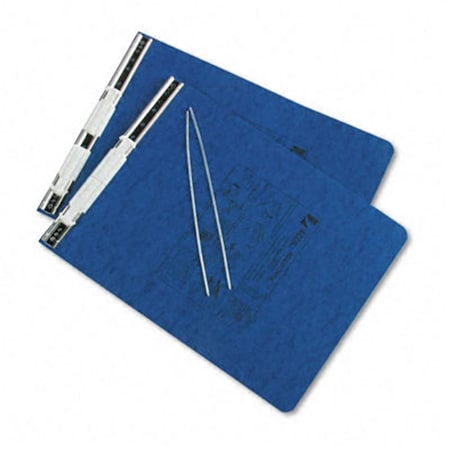 Made-To-Stick Pressboard Hanging Data Binder 9-1/2 x 11 Unburst Sheets Dark Blue MA40419